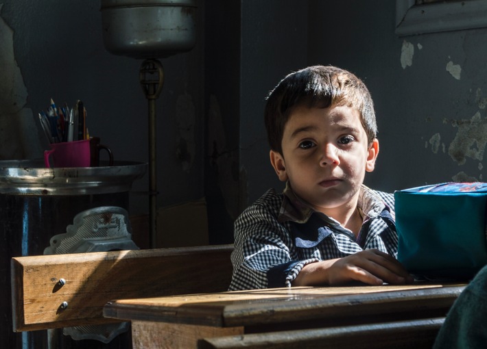 Junge in Syrien. Foto: obs/SOS-Kinderdörfer weltweit 