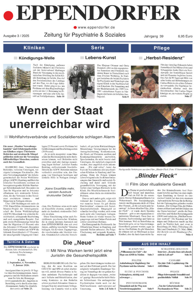 Cover der Ausgabe 3 von Eppendorfer